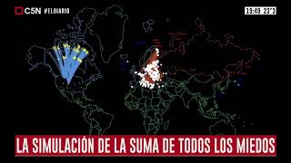 Cómo sería una guerra nuclear entre EEUU y Rusia [upl. by Cerelia931]