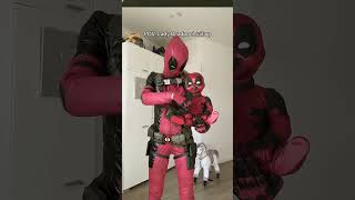 Deadpool Mask for Cosplay cosplay deadpool ladydeadpool funny challenge dancechallenge [upl. by Bartolemo]