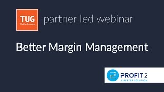 Better Margin Management with Profit2 [upl. by Eyram544]