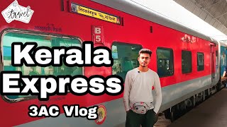 12625 Kerala Express  Nagpur to Delhi train journey in 3AC [upl. by Acirrej]