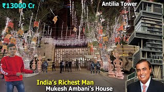 Mukesh Ambanis House quotAntiliaquot  Tour  Worlds Most Expensive🤑 amp Luxurious House😍 [upl. by Otreblasiul]