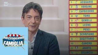 L’oroscopo della settimana di Paolo Fox  Mezzogiorno in famiglia 03022019 [upl. by Ardehs832]