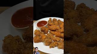 Chicken Popcorn with Tomato Ketchup ASMR Cooking food chickenpopcorn chicken shorts viral asmr [upl. by Yticilef]