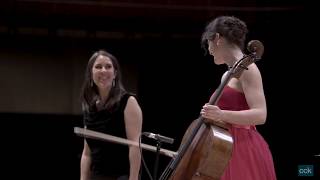 Ginastera｜Sonata for cello and piano｜Allegro con Fuoco｜Estelle Revaz｜Anais Crestin [upl. by Nedroj]