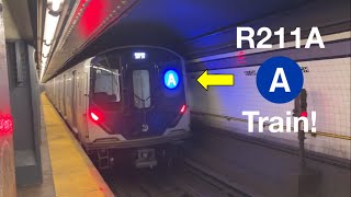 NYC Subway Inwood207 St Bound R211A A Train  High Street 41194115  40744070 [upl. by Bret]