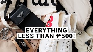 14 Items Affordable SHOPEE Haul Mens Fashion Accessories Bags Shoes [upl. by Stone]