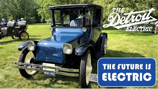 The Detroit Electric take a ride in the GreatGrandfather of Electric Vehicles [upl. by Ogir]