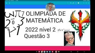 Olimpíada de matemática 2022 nível 2 questão 3 Os símbolos empregados na escrita musical indicam [upl. by Carmela]