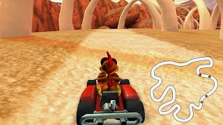 Crazy Chicken Kart 3 PC  Gameplay  No Commentary [upl. by Anjela]