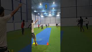 Four Runs Running in indoor cricket 👏 👏 Indoor World Wellampitiya indoorcricket cricket batting [upl. by Aryan]