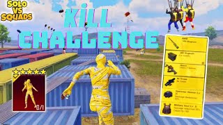 Pubg Mobile Yeni Güncelleme Kill Challenge [upl. by Schilt203]