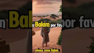 🌟 El Ángel Balaam y el Burro 🐴🔥 Una Lección Divina de Obediencia 🙏✨ [upl. by Whitten]