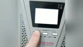 makelsan ups fault reset [upl. by Ecilahs]