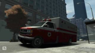 GTA 4 Crasy Ambulance  HD 4870 1GB Q6600 720p HD [upl. by Paley]