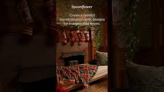 Deck the Walls This Holiday at Spoonflower [upl. by Nocam]