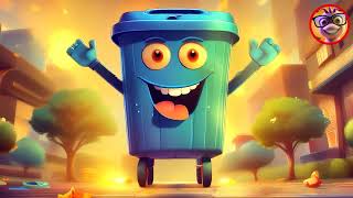 The Trash Can Song Fun Childrens Songs Nursery Rhymes [upl. by Badger]