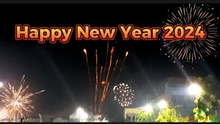 HAPPY NEW YEAR TO EVERYONE 🎉 ✨️ 🎊 WATCHING FIREWORKS IN PANIQUI PLAZA PHILIPPINES [upl. by Saleem]