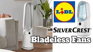 Lidl Bladeless Tower amp Desk Fans  Affordable Dyson Dupe [upl. by Vedette]