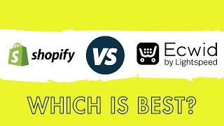 Shopify vs Ecwid 2022 — All the Key Pros and Cons [upl. by Rebekkah]