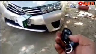 TOYOTA ALTIS 2015 INSTALLATION CAR ALARM [upl. by Garry]