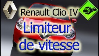 Renault Clio IV  Limiteur de vitesse [upl. by Yna950]