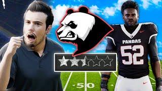 UGF Pandas are most exciting team in CFB 25 Team Builder Dynasty  Ep 3 [upl. by Kinson]