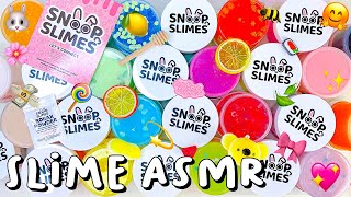 450 Snoop Slimes Collection ASMR 🎀 Satisfying ASMR Compilation [upl. by Schroth]