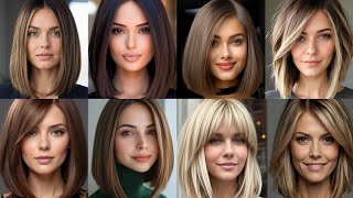 100 super stylish haircut hair dye hairstyle ideas for women over 30 to 60 [upl. by Isherwood]