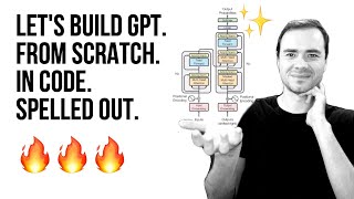 Lets build GPT from scratch in code spelled out [upl. by Tarra955]