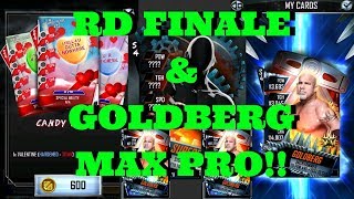 RD FINALE amp HEROIC PRO GOLDBERG  WWE Supercard 43 Season 4 [upl. by Ligetti]