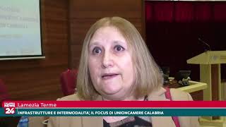 Lamezia Terme infrastrutture ed intermodalità il focus di Unioncamere Calabria [upl. by Orman202]