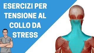 Tensione al collo da stress consigli ed esercizi [upl. by Zoe]