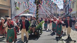 Historischer Festumzug in Weikersheim an der Kerwe 2024 [upl. by Eolhc151]