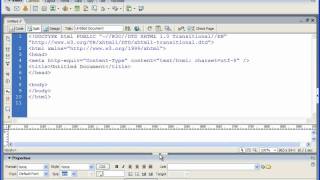 Lesson  07 Introduction to Dreamweaver CS 3 Part 01 Hindi Video Tutorial [upl. by Zacarias]