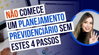 O que fazer antes de começar um Planejamento Previdenciário [upl. by Kristine]