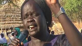 Ngok Dinka Abyei Chiefdom Bango Tribe in  A byei Part 1 on July 9 2011 [upl. by Oslec]