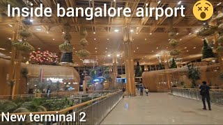 Bangalore new airport Bangalore airport terminal2 Terminal 2 Bangalore new airport [upl. by Percy]