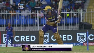 Man of the Match 55 off 41  Stunning Venkatesh Iyer  IPL 2021 KKR [upl. by Andersen]