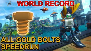 Former WR Ratchet and Clank PS4 All Gold Bolts Speedrun in 5413 [upl. by Rafferty]