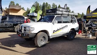 Dobinsons 80 Series Rear Bumper walk around  Overland Expo West [upl. by Gow162]