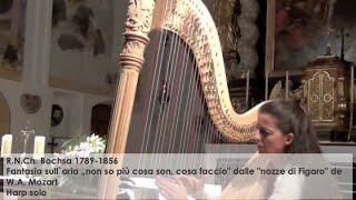 Robert NCh Bochsa  Fantasia sullaria quotnon so più cosa sonquot Silke Aichhorn  Harp [upl. by Amil]