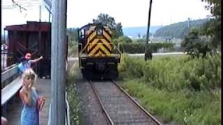 Alco S4 Cab Ride on the Cooperstown amp Charlotte Valley RR [upl. by Alyahc251]