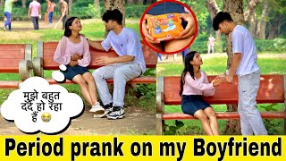 Ritika को आचानक ये क्या हो गया 🩸😱 Period Prank On Boyfriend 😢 [upl. by Notnats]