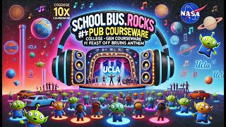 SchoolBusRocks 1Pub College  GEN UCLA Party Musical3 Feast Of Bruins Anthem Alexander The Great [upl. by Jandy]