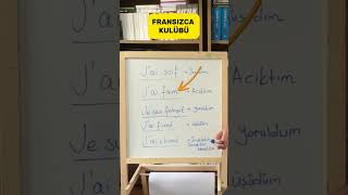 Fransızca Temel Cümleler  Fransızca Kulübü français fransızca [upl. by Cosme]