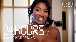 24H avec Aya Nakamura avant Vogue World Paris  Vogue France [upl. by Hillel]