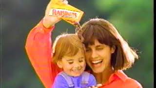 Nestle  Raisinets Commercial  Candy Jingle 1991 [upl. by Arber]