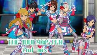 【765PRO（春香、千早、美希、響、貴音） × 4K】THE IDOLMSTER 2ndmix【アイマス2】 [upl. by Lefty]