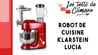 Test dun robot de cuisine multifonctions Klarstein Lucia n°10006254 [upl. by Rodd242]