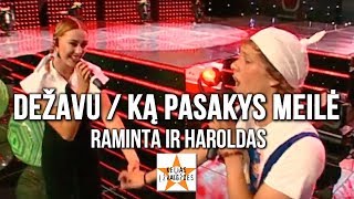 Raminta ir Haroldas  Dežavu  Ką Pasakys Meilė Official Live Video Lietuviškos Dainos [upl. by Haisi104]